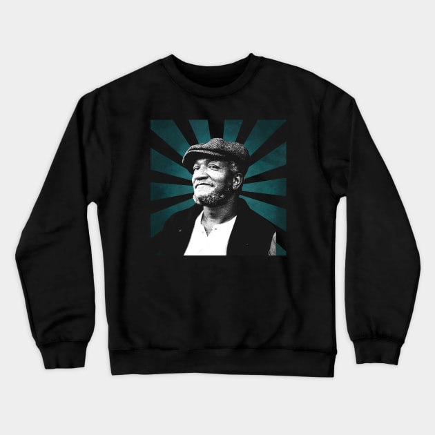 Redd Foxx II Retro Pixel II 70s Crewneck Sweatshirt by Simple Craft Shop